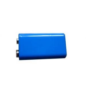 China Lithium 9V Battery 220-550MAH  Rechargeable Lithium Ion prismatic Battery pack supplier