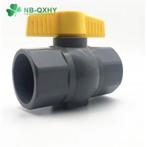 Viet Nam Marketing 100% Material Glue Connection Octangle Ball Valve with Seat/Base