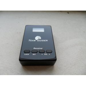China Practical L8 Mini Handheld Tour Guide Transmitter , Black Wireless Translation System supplier