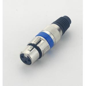 China Male or Female Classic 3 Pin Audio Video XLR Connectors Plug DA1021 wholesale