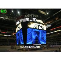 China Square LED Perimeter Advertising Boards , P5 Stadium led display For Live Show on sale