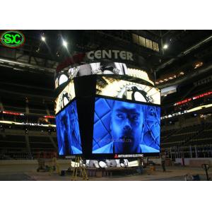 Square LED Perimeter Advertising Boards , P5 Stadium led display For Live Show