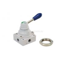 China G3/8 Manual Directional Control Valve , Pneumatic Hand Switching Valve on sale