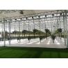 China Single Span Vegetable Plastic Cover Greenhouse High Production With Shading System wholesale