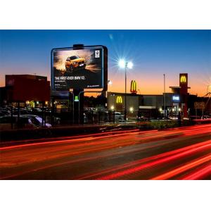 6500 Nits Billboard LED Display Outdoor All Weather Resistant Cold Steel Cabinet