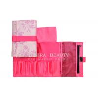 China Women Travel Clutch Cosmetic Storage Roll Up Makeup Bag With Holder on sale