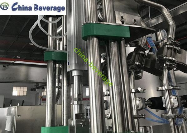 High Precision Wine Bottle Filling Equipment Easy Operation PLC Control