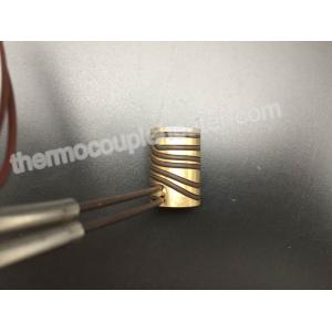 China ID 12 MM Press In Brass Coil Heater For Plastic Industry Without Thermocouple supplier