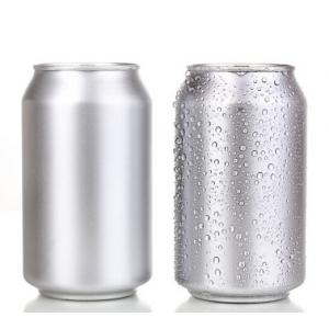 Empty Blank Aluminum Cans Mini 250ml Blank Soda Cans Pressure Resistance EU Standard
