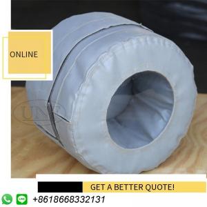 China 19Oz Silicone Coated Heat Insulating Materials For Transmitter Insulation Jacket supplier