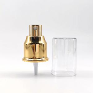 24mm 24/410 Golden Aluminium Mini Sprayer Pump Essential Oil Spray Pump