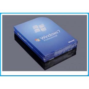 China MS Windows 7 Professional Box , Windows 7 Professional Retail Pack With 1 SATA Cable supplier
