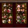 Shop Christmas Window Stickers Kids Living Room Decoration Santa Claus Snowman
