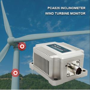 China CAN Output Clinometers Wind Power Monitor Temperature Compensated supplier