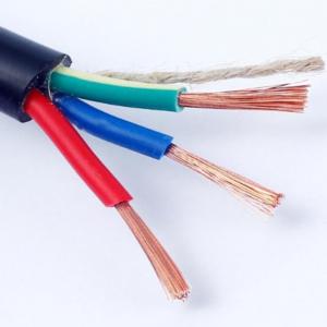 CCC Flameproof Black Flexible Electrical Cable Round Shape 2.5 Mm 3 Core