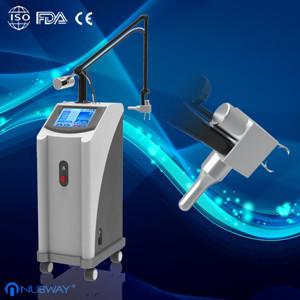 China face lift ; skin rejuvenation Fractional CO2 Laser for acne scars glass pipe supplier