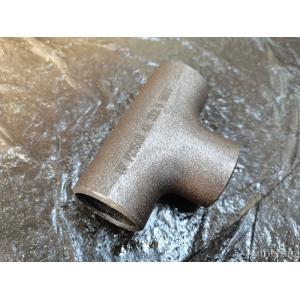 A105 Welding Tee Forged Pipe Fittings 88.9 X 3.2 Sch40 Sch80