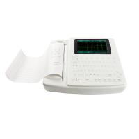 China 7 Inch EKG Cardiograph Machine 12 Channel ECG Machine PC ECG Software on sale