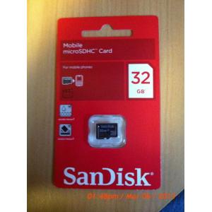 SanDisk Micro SDHC(TF) Card Class2 (32GB) Price $50