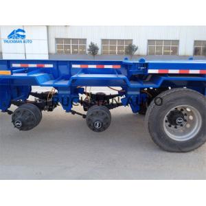 Customized  Tractor Trailer Container , 40ft Skeleton Trailer With Safty Brake System