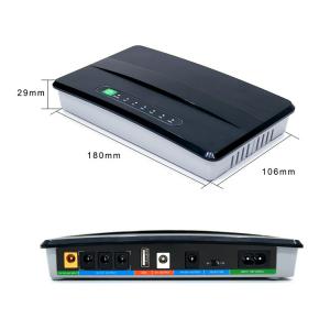100-240Vac Input Mini DC UPS 5V 9V 12V 15V 24V 48V Output For CCTV Router POE