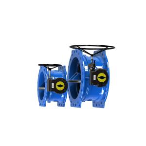 ANSI Standard Worm Gear Valve In Ductile Iron For Food / Beverage Industry