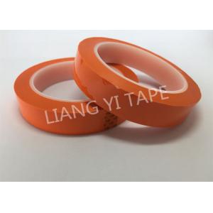 China High Temperature Resistance Orange Electrical Tape With Acrylic Pressure - Sensitive Adhesive supplier