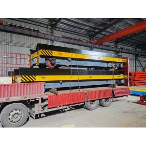 1000-5000kg Load Electric Powered Rail Transfer Trolley With ZG55 Wheels