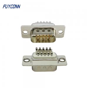 China 15pin 26pin 44pin 62pin High Density Solder Cup Cable Type D-SUB Connector Male supplier