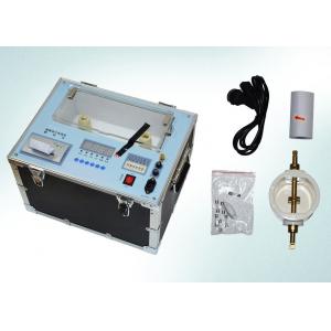 ZJY Insulating Oil Dielectric Strength Test Equipment 80KV / 100KV Light Weight