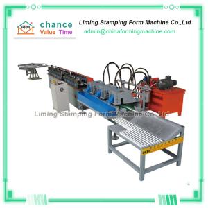 China T bar Stud And Track Roll Forming Machine , 6T Light Gauge Steel Framing Machines wholesale