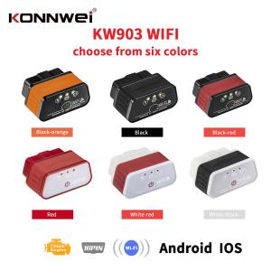 Small Wireless Obd2 Scanner Iphone For Car Support ISO 9141 Protocols