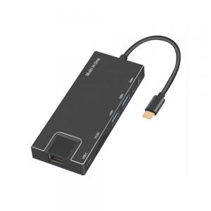 China 5 Gbps 4K HDMI TF Card Reader USB C Docking Station supplier