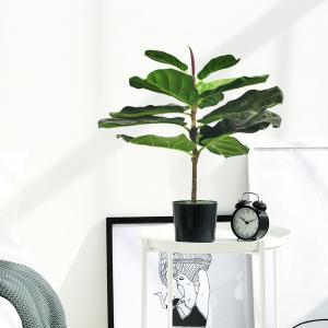 China Artificial Fiddle Leaf Fig For Home Outdoor Landscaping Garden Decor supplier