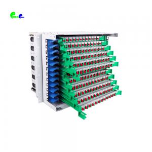 China FTTX 19' Rack Mountable ODF Patch Panel Optical Distribution Frame supplier