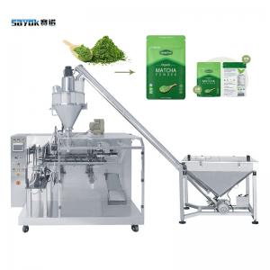 China Auger Filler Type Automatic Tea Powder Premade Pouch Filling Packing Machine supplier