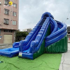 Commercial Inflatable Water Slide Swim Pool Jumping Castles Water Slides