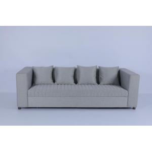 Customized Living Room Modern Sleeper Sofa With Wood Frame Fabric