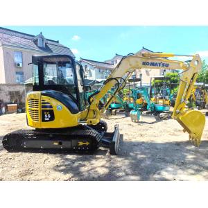 China 2022 used Komatsu PC55 mini excavator, 5.5 tons | Zero tail swing | Used mini excavator | 2000 hours | 1-year warranty wholesale