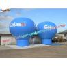 China Выполненный на заказ напольный голубой цвет рекламируя Inflatables холодные воздушные шары wholesale