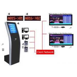 China Token Display Queue Management System With Ticket Dispensing Printer Machine wholesale
