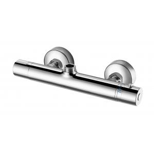 Double Handle Thermostatic Shower Faucet Bath Thermostatic Taps Rust Resistant