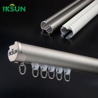 China Anodizing Profile Window Curtain Track Custom Track Extruded Aluminium Curtain Poles on sale