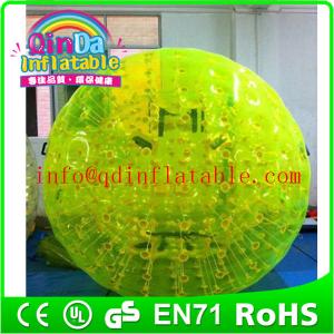 QinDa Inflatable Aqua Zorb Ball for sale human bubble ball Grass Zorbing Ball