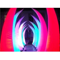 China Beautiful Bridge Led Inflatable Lighting Tusk Type For Romantic Party on sale