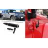 China Aluminum Alloy Car Spares Parts 80mm Aerials Antenna Fit For Jeep Wrangler JK wholesale