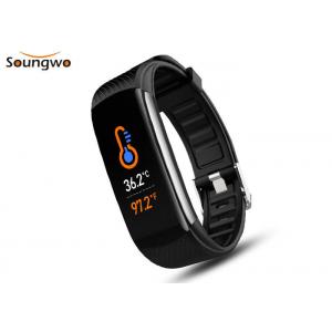 Temperature Monitoring Smart Functional Bracelet Health Data Step Number For Family