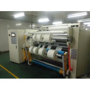 Adhesive Tape Paper Roll Slitting & Rewinding Machine Plc Controlled