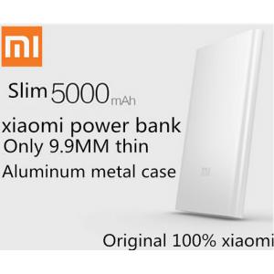 China In Stock Original Xiaomi PowerBank 5000mAh Ultrathin External Battery For Iphone phones supplier