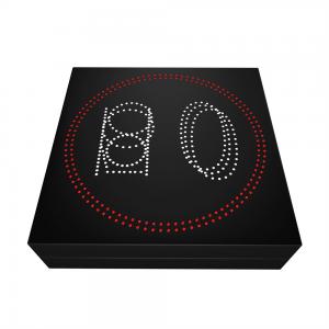 50W P20 Electronic Speed Limit Sign Digital Traffic Message board